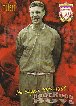 Joe Fagan Liverpool 1998 Futera Fans' Selection #27